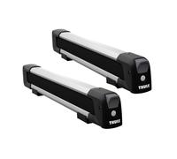 Thule Porte-skis SnowPack 7322 – pour 2 paires, montage sur rails, aluminium