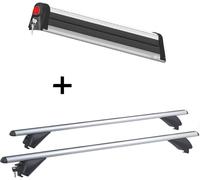Porte-skis VDP Everest 5 + barres de toit en aluminium RB003 compatibles avec Ford Edge (5 portes) à partir de 2016