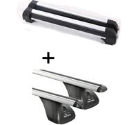Porte-skis VDP-S4 4 paires de skis + barres de toit VDP compatibles avec Ford C-Max I 3-5 portes 2003-2010