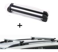 Porte-skis VDP-S4 4 paires de skis + porte-rails CRV135 compatible avec Mercedes ML III ab 11