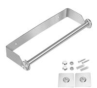 Porte Sopalin Mural Acier Inoxydable Dérouleur Essuie Tout Porte Essuie Tout Mural Auto-adhésif - sans Percage ou à Percer Support Sopalin Porte Rouleau Papier pour Cuisine Salle de Bain, Placards