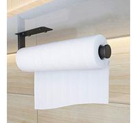 Porte Sopalin, Porte Rouleau Papier Cuisine, Porte Essuie Tout de Cuisine sous l'armoire, Support Essuie Tout | Derouleur Essuie Tout | Support Sopalin Pas de Perçage (B-33,5CM)