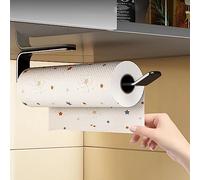 Porte Sopalin, Porte Rouleau Papier Cuisine, Porte Essuie Tout de Cuisine sous l'armoire, Support Essuie Tout | Derouleur Essuie Tout | Support Sopalin Pas de Perçage (A-31,5CM)