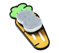 Porte-Spatule | Support en Forme de Carotte Résistant à la Chaleur | Tapis de Séchage pour Vaisselle - pour Rangement sur le Plan de Travail de la Cuisine Spatule Couvercle Planche à Découper et Savon