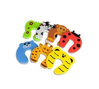 Porte Stopper, 7Pcs de sécurité pour enfants Coussin animal Charnière porte Arrêt, décoratif en caoutchouc Cat doigt protecteur, Pincez Finger Garde de sécurité