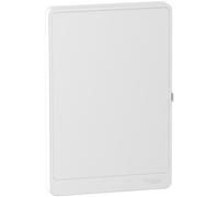 Schneider Electric - Resi9 - porte Styl blanche (RAL 9003) pour coffret 4 rangées de 13 modules - R9H13424
