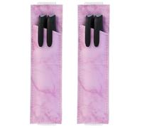 Porte-stylo À Bande Élastique Réglable 2 Pièces Étui En Cuir Pour Carnet De Notes Pochettes Pour 2 Étui Résistant L'eau