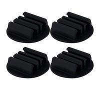 Porte-stylo à clip multifonction en silicone auto-adhésif à 3 emplacements pour enseignant, artiste, secrétaire, école, dortoir, zone de travail, hôpital, bibliothèque, studio, salle d'artisanat