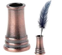 Porte-Stylo à Plumes Vintage en métal, Support pour stylos à Plume, Fournitures Scolaires et de Bureau, Papeterie Cadeau pour étudiant