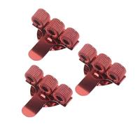 Porte-stylo À Triple Trous 3pieces Avec Clip Poche Ronds Ressort Réglables Crayon En Métal Pour Médecin Infirmière Uniforme