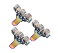 Porte-stylo À Triple Trous 3pieces Avec Clip Poche Ronds Ressort Réglables Crayon En Métal Pour Médecin Infirmière Uniforme
