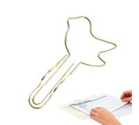 Porte-stylo à trombones pour stylos - 20 pièces de fermoirs en métal réutilisable pour signets, clips pour pages de journal, pour université, maison, école, travail, organisation de papeterie, carnet