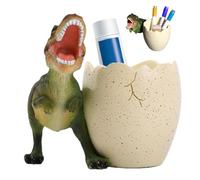 Porte-stylo à œufs dinosaure - Boîte de rangement élégante, organisateur d'écriture moderne | Accessoires multiples, boîte d'approvisionnement créative pour salle de classe, solution d'apprentissage