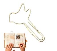 Porte-stylo avec, 20 marque-pages avec pince en métal | clip pour stylo et papier - pour voyageur et école et maison et travail et papeterie et organisation et carnet et agenda