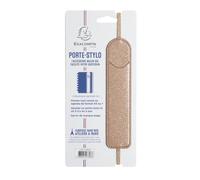 Porte-stylo avec élastique Eden 3,5 x 15,5 cm - Or