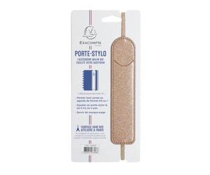 Porte-stylo avec élastique Eden 3,5 x 15,5 cm - Or