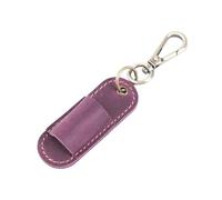 Porte-stylo avec porte-clés portable en cuir PU pour stylo plume, stylo à bille, marqueur, crayons en cuir PU avec pochette porte-clé, protecteur de poche, cadeau