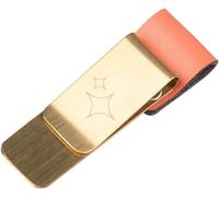 Porte Stylo Carnet Rose, Coral Spice Clip Pour Stylo En Métal Et Simili Cuir