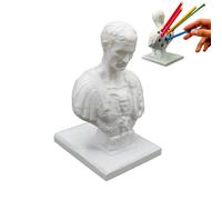 Porte-Stylo De Bureau César - Porte-Crayons pour JulesCésar - Décor De Statue De César | Ides Drôles De Support De Stylo en Résine | Porte-Stylo pour Organisateu De Bureau Et Accessoires Décor
