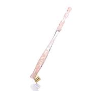 Porte-stylo de calligraphie avec tige en résine réglable avec bride en métal - Fournitures de fête de mariage pour homme et femme - Cadeaux de calligraphie - Plume pour dessin - Ensemble d'écriture