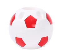 Porte-stylo de football - Solution d'organisation créative de bureau, support à crayons en forme de ballon de football, panier de bureau léger, étui de rangement durable pour accessoires de papeterie