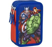 Porte-stylo de l'équipe Avengers, rempli, 3 étages