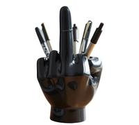 Porte-stylo Doigt d'Honneur, Porte-stylo de Bureau Amusant Pouce Levé, Porte-stylos Fantaisie pour Fournitures de Bureau, Espace de Travail pour Enseignants et Étudiants, Cadeau Organisateur de Bureau