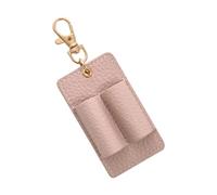 Porte-stylo en cuir à double fente pour stylo organiseur de voyage porte-clés pour ordinateur portable, journaux, sacs à dos, accessoires rotatifs à double fente pour ordinateur portable, b