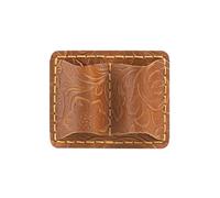 Porte-stylo en cuir avec clip double trou pour bloc-notes, planificateur, journal, presse-papiers, écrivains