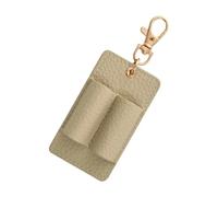 Porte-stylo en cuir avec porte-clés à double fente pour écrivains, journalistes, affaires, professionnels en cuir, fournitures de bureau