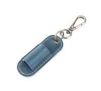 Porte-stylo en cuir synthétique avec porte-clés - Porte-stylo portable - Pochette de protection pour ami avec porte-clés - En cuir synthétique