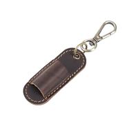 Porte-stylo en cuir synthétique avec porte-clés - Porte-stylo portable - Pochette de protection pour ami avec porte-clés - En cuir synthétique