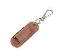 Porte-stylo en cuir synthétique avec porte-clés - Porte-stylo portable - Pochette de protection pour ami avec porte-clés - En cuir synthétique