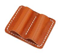 Porte-stylo en cuir synthétique pour ordinateur portable | Organiseur rétro fait à la main pour planificateur, journal, sac à dos, bureau, mur, salle de classe, étudiant