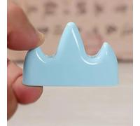 Porte-Stylo En Plastique En Forme De Montagne,Les Quatre Sages De L'étude,Pinceau D'écriture,Antique,Créatif,Petit,1 Pièce - Type Bleu
