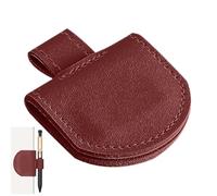 Porte-stylo magnétique en cuir pour marque-pages - Clip pour notes, salle de classe, bibliothèque, étudiants, enseignants, écrivains, lecteurs, études, bureau, voyages
