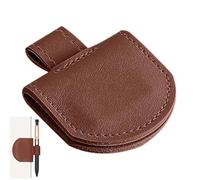 Porte-stylo magnétique - Marque-page magnétique en cuir - Accessoire de livre pour la lecture des écrivains, étudiants, enseignants, notes, journal, bibliothèque, voyage, cours