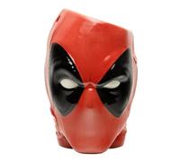 Porte-stylo masque Deadpool - Officiellement licencié, Pot de plantes ou accessoires de bureau, Cadeau original, 13cm