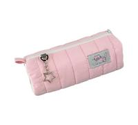 Porte-stylo multifonction - Sac de rangement pour stylos pour l'école, rangement portable, fournitures scolaires, trousse à crayons pour le rangement ordonné des cri, rose , Siehe Beschreibung