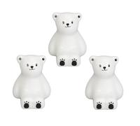 Porte-stylo multifonctionnel pour Nail Art, 3 pièces, empêche le roulement, en forme d'ours mignon, support de brosse multifonctionnel pour stylos à dessin