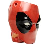 Porte-stylo Paladone masque Deadpool - produit officiel Marvel, pot de fleurs et accessoire de bureau, cadeau original, 13 cm