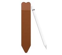 Porte-stylo | Pochette de protection | Porte-stylets auto-adhésif | Double poche élastique pour stylo la stabilité | Pochette adhésive portable, support de téléphone, marron, Refer to