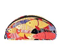 Porte-Stylo Poisson Rouge sans Soudure Boîte À Crayons Pen Organizer Case Trousse De Maquillage
