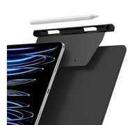 Porte-stylo pour Apple Pencil 2e génération - Compatible avec Magic Keyboard, Smart Keyboard Folio et autres étuis magnétiques - Porte-stylet pour iPad - Noir