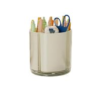Porte-stylo pour bureau, boîte de rangement multi-compartiments, organisateur de bureau rotatif - pour marqueur, règle, ciseaux, fournitures de bureau, école, dortoir, papeterie