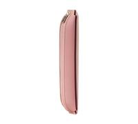 Porte-stylo pour ordinateur portable élastique en cuir PU, rose | Trousse à crayons pour planificateurs, voyageurs, sac à main, calendrier, journaux, composition, agenda, tablier de voyage