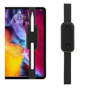 Porte-stylo pour ordinateur portable, pochette à stylo - Étui amovible réglable pour classeurs de voyage, journaux, planificateurs, lieu de travail, livre d'école, Style court noir, Refer to