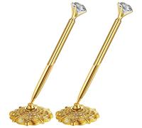 Porte-Stylo Rond Creux, Ensemble De Stylos De Signature Pour Mariage, Fiançailles, Livre D'invités, Cadeau De Saint-Valentin