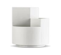 Porte-Stylo Rotatif 1 Pièce Avec 3 Compartiments, Support De Rangement Multicouche Pour Pinceaux De Maquillage, Boîte De Rangement Multifonctionnelle Simple Et Personnalisée