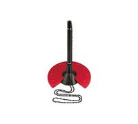 Helit Support pour stylo à bille Noir/rouge